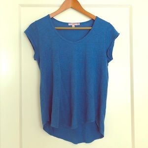 Calypso French Blue Linen Tee XS